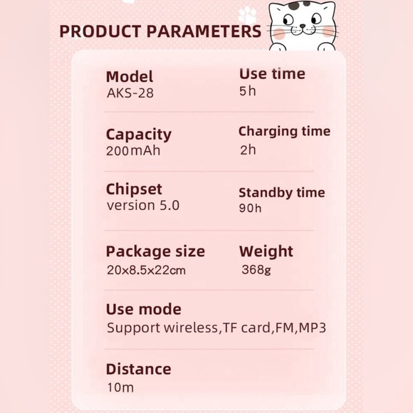 New Cat Ear Wireless Headphones - Picture 8 of 11